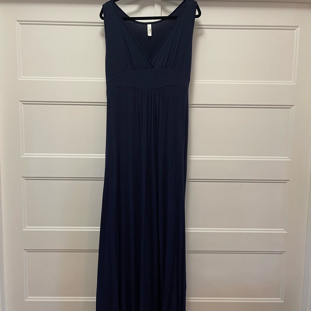 Loveappella XL Navy Jersey Dress